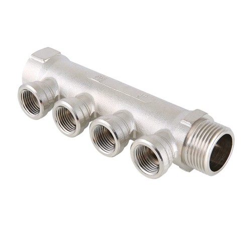 Коллектор внутренняя резьба 3 выхода 3/4" * 1/2" (VTc.550.N) (Valtec) Коллектор внутренняя резьба 3 выхода 3/4" * 1/2" (VTc.550.N) (Valtec)