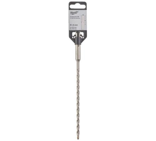 Бур Milwaukee SDS+ CONTRACTOR 6x210 Бур Milwaukee SDS+ CONTRACTOR 6x210