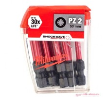 Насадка Milwaukee SHOCKWAVE PZ2 50мм (упак_10) 4932430866