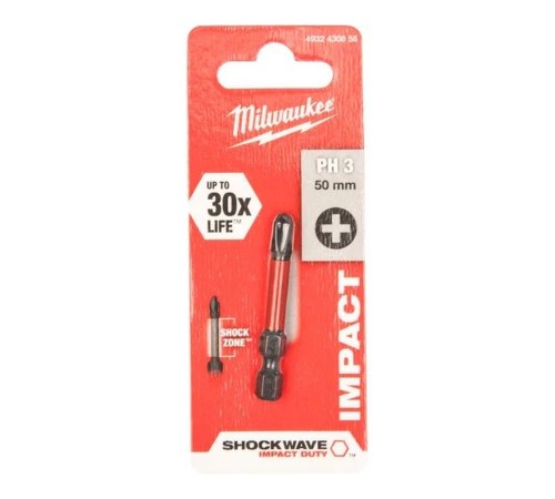 Насадка Milwaukee SHOCKWAVE PH3 50мм (1) 4932430858 Насадка Milwaukee SHOCKWAVE PH3 50мм (1) 4932430858