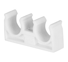 Опора TEBO бел. PP-R 20 двойная для труб (50/500), арт. 030080202