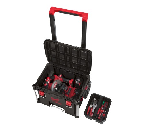 Ящик Milwaukee PACKOUT инструментальный на колесах 4932464078 Ящик Milwaukee PACKOUT инструментальный на колесах 4932464078