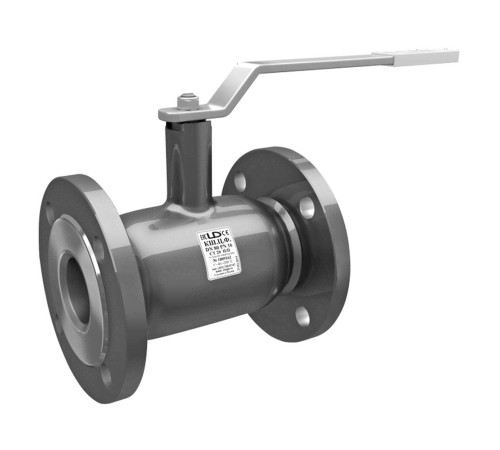 Кран шаровой стальной фланцевый LD Ду80/70 Ру16 неполнопроходной