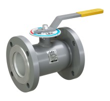 Кран шаровой стальной фланцевый LD Regula Ду32 Ру40 неполнопроходной