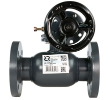Кран шаровой РИДАН JIP-R Premium FF DN100 PN16 WG фланцевый, с рукояткой, неполнопроходной Кран шаровой РИДАН JIP-R Premium FF DN100 PN16 WG фланцевый, с рукояткой, неполнопроходной