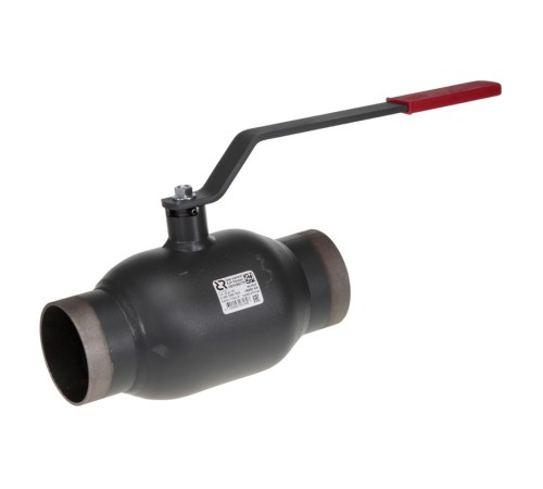 Кран шаровой РИДАН JiP-R Standard WW Ду100 Ру16 приварной, с рукояткой, стандартный проход Кран шаровой РИДАН JiP-R Standard WW Ду100 Ру16 приварной, с рукояткой, стандартный проход