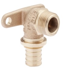Угольник REHAU настенный НР 16-1/2" RX+ , бронза