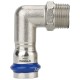 Угольник VARMEGA раструбный Inox Press НР 35x1"