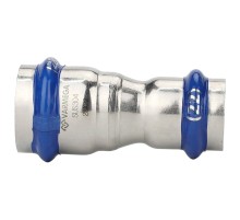 Муфта VARMEGA двухраструбная Inox Press переходная 18x15