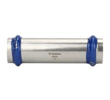 Муфта VARMEGA двухраструбная Inox Press надвижная 15x15 Муфта VARMEGA двухраструбная Inox Press надвижная 15x15