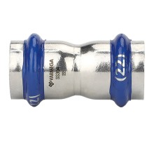 Муфта VARMEGA двухраструбная Inox Press 28x28 Муфта VARMEGA двухраструбная Inox Press 28x28