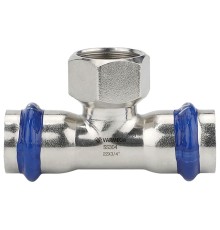 Тройник VARMEGA раструбный Inox Press ВР 28x1/2"x28