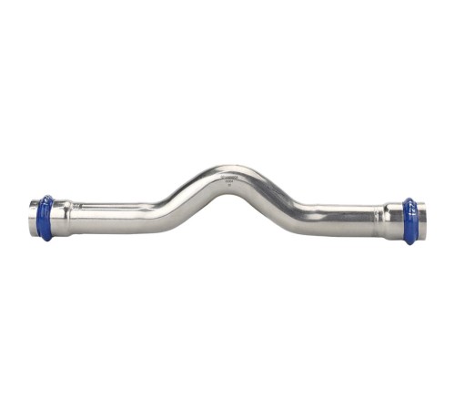 Обвод VARMEGA двухраструбный Inox Press 28x28