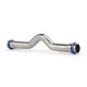 Обвод VARMEGA двухраструбный Inox Press 28x28