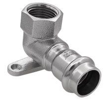 Уголок VIEIR с переходом на внутреннюю резьбу и креплением 22×3/4" VER-PRO (30/3)