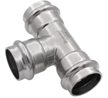Тройник VIEIR нерж. сталь 22×22×22 VER-PRO (40/4)