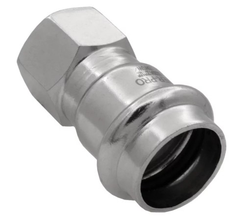 Соединитель VIEIR прямой нерж. сталь с вн.р. 22×1/2" VER-PRO (70/5) Соединитель VIEIR прямой нерж. сталь с вн.р. 22×1/2" VER-PRO (70/5)