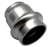 Заглушка ViEiR нерж. сталь 28мм VER-PRO (80/5шт)