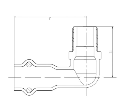 Уголок VIEIR 90 град. нар.р. 18×3/4" VER-PRO (50/5) Уголок VIEIR 90 град. нар.р. 18×3/4" VER-PRO (50/5)