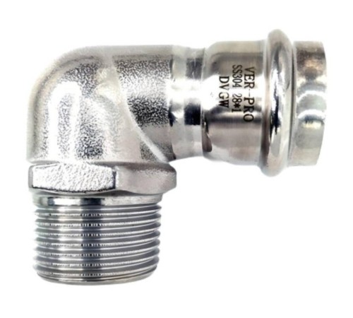 Уголок ViEiR 90 град. нар.р. 28×3/4" VER-PRO (30/5шт)