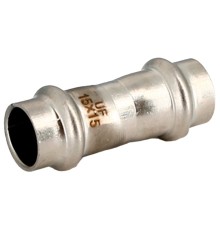 Муфта Uni-Fitt пресс 22 нерж. ст. Муфта Uni-Fitt пресс 22 нерж. ст.