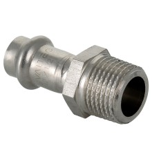 Соединитель Valtec нерж. сталь с нар.р. 22х3/4" VTi.901.I.002205 Соединитель Valtec нерж. сталь с нар.р. 22х3/4" VTi.901.I.002205