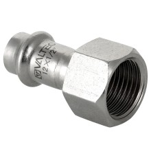 Соединитель из нержавеющей стали ВР 54х2 с внутренней резьбой Valtec, (VTi.902) (уп. 5 шт) Соединитель из нержавеющей стали ВР 54х2 с внутренней резьбой Valtec, (VTi.902) (уп. 5 шт)