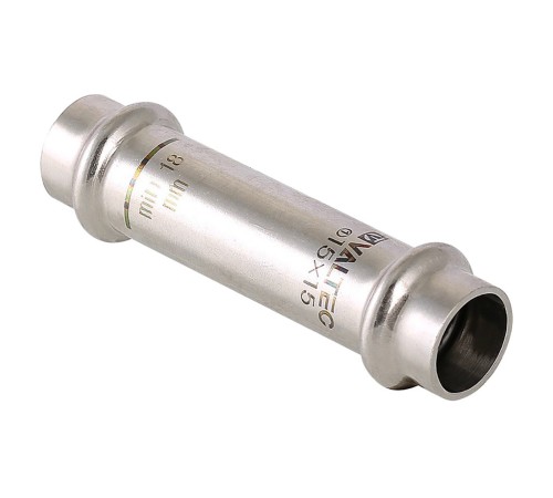 Муфта надвижная из нержавеющей стали 15х15 Valtec, (VTi.904) (уп. 5 шт) Муфта надвижная из нержавеющей стали 15х15 Valtec, (VTi.904) (уп. 5 шт)