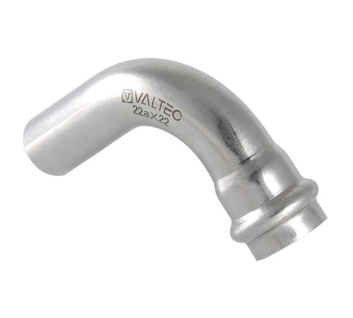 Угольник 90 из нержавеющей стали 42 внутренний-наружный Valtec, (VTi.950) (уп. 5 шт)