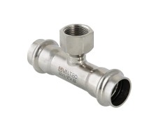 Тройник из нержавеющей стали ВР 42х1/2 с внутренней резьбой Valtec, (VTi.932) (уп. 5 шт)