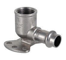 Водорозетка из нержавеющей стали 22х3/4 Valtec, (VTi.954) (уп. 5 шт)