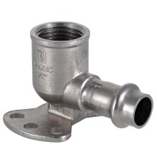 Водорозетка из нержавеющей стали 22х3/4 Valtec, (VTi.954) (уп. 5 шт)
