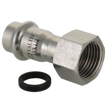 Соединитель из нержавеющей стали ВР 42х1 1/2 с накидной гайкой Valtec, (VTi.908) (уп. 5 шт) Соединитель из нержавеющей стали ВР 42х1 1/2 с накидной гайкой Valtec, (VTi.908) (уп. 5 шт)