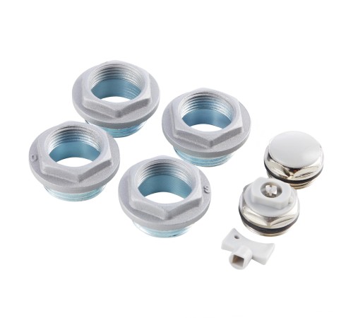 Набор присоединительный Royal Thermo 3/4'' silver Набор присоединительный Royal Thermo 3/4'' silver