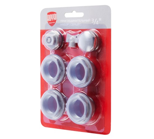 Набор присоединительный Royal Thermo 3/4'' silver Набор присоединительный Royal Thermo 3/4'' silver