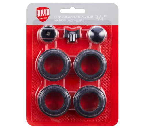 Набор присоединительный Royal Thermo 3/4'' black Набор присоединительный Royal Thermo 3/4'' black