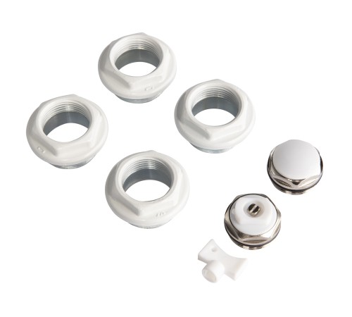 Комплект монтажный Royal Thermo 1”х 3/4" белый Комплект монтажный Royal Thermo 1”х 3/4" белый
