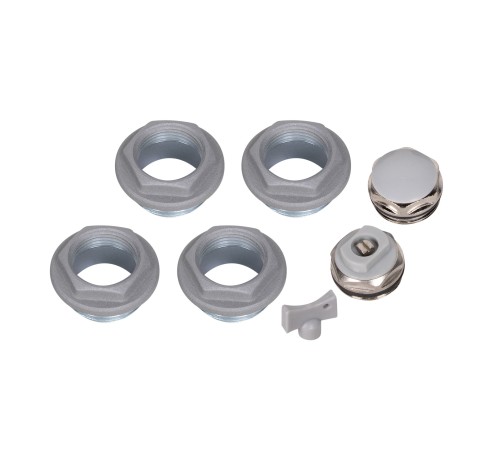 Комплект монтажный Royal Thermo 1”х 3/4" серебристый Комплект монтажный Royal Thermo 1”х 3/4" серебристый