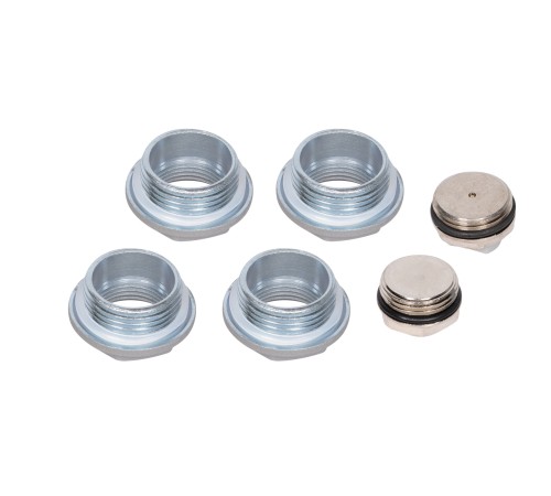 Комплект монтажный Royal Thermo 1”х 3/4" серебристый Комплект монтажный Royal Thermo 1”х 3/4" серебристый
