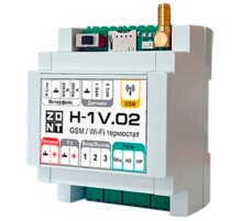 Контроллер ZONT H-1V.02 отопительный GSM / Wi-Fi