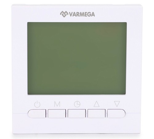 Термостат комнатный VARMEGA, VM19221, проводной, белый