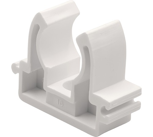 Фиксатор THERMOLIGHT для полипропиленовой трубы (клипса) 20 белый (100/600) Фиксатор THERMOLIGHT для полипропиленовой трубы (клипса) 20 белый (100/600)