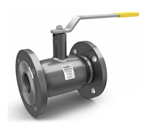 Кран шаровой стальной фланцевый LD Ду65 Ру16 полнопроходной