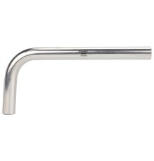 Отвод VARMEGA 90гр. безраструбный Inox Press 15ax70x160