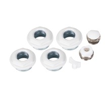 Комплект монтажный Royal Thermo 1”х 1/2" белый