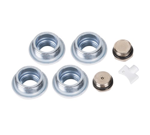 Комплект монтажный Royal Thermo 1”х 1/2" белый Комплект монтажный Royal Thermo 1”х 1/2" белый