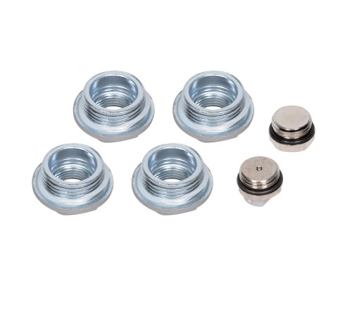 Комплект монтажный Royal Thermo 1”х 1/2" серебристый Комплект монтажный Royal Thermo 1”х 1/2" серебристый
