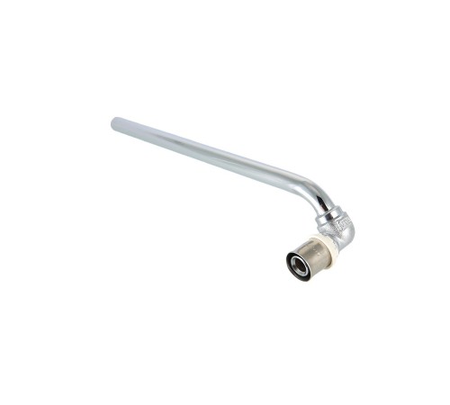 Угольник пресс Valtec VTm.281.LN.001615 с хром трубкой левый 16х15 30см Угольник пресс Valtec VTm.281.LN.001615 с хром трубкой левый 16х15 30см