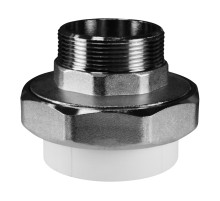 Муфта комб.разъём.(американка) НР 32 x 1/2" (80/20) VALFEX Муфта комб.разъём.(американка) НР 32 x 1/2" (80/20) VALFEX