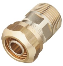 Зажимной штуцер ECOFLEX НР 20х2,8х3/4" с наружной резьбой Uponor (1091505) Зажимной штуцер ECOFLEX НР 20х2,8х3/4" с наружной резьбой Uponor (1091505)